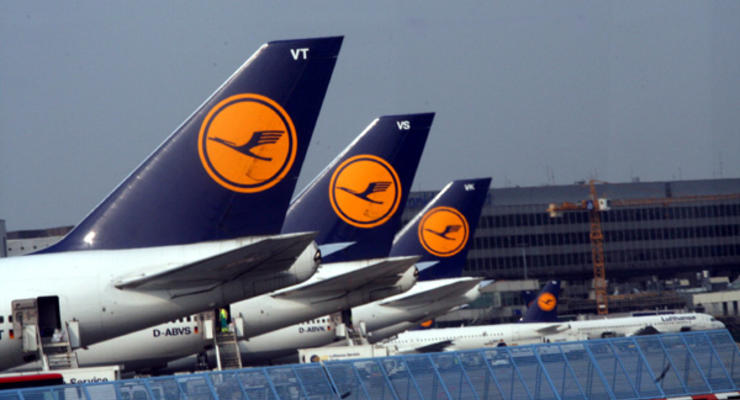 Авиарейсы Lufthansa в/из Киева отменены из-за забастовки бортпроводников