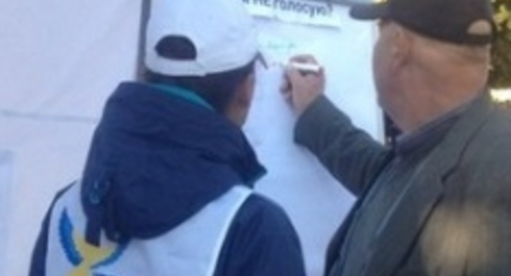 Миноритарный пакет протестного электората