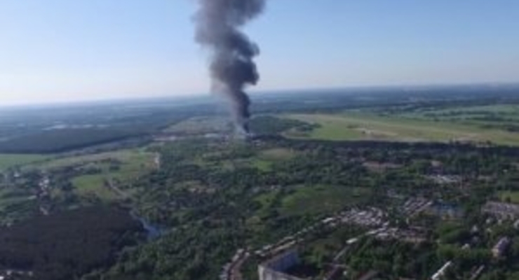 Данные о самых загрязненных территориях после пожара на нефтебазе под Киевом будут известны через неделю - главный санврач Киева