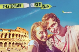 Латвийская авиакомпания устроила распродажу билетов из Киева