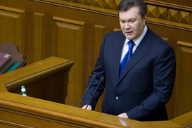 Янукович дал понять, что Азаров спешит с заявлениями о новой цене российского газа
