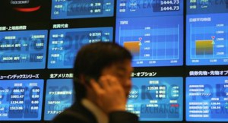 Фондовые рынки Азии закрылись снижением индексов из-за долговых проблем в Европе