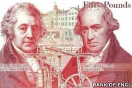 Британия: выпущена в обращение новая банкнота в 50 фунтов