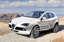 В Сети появились фото кроссовера Alfa Romeo