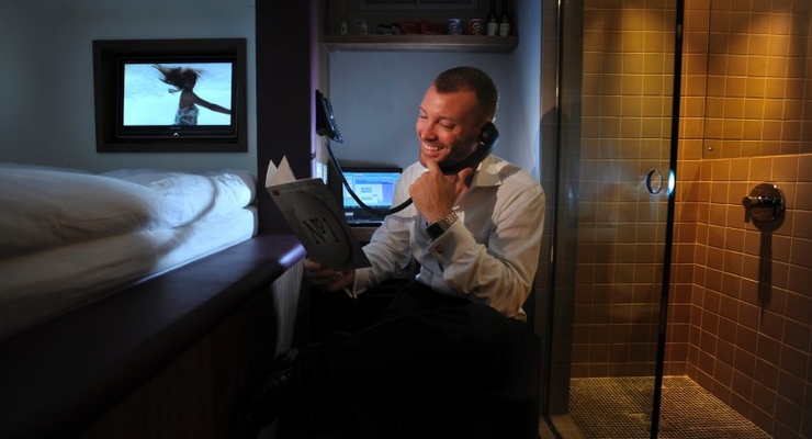 В лондонском Хитроу открыли отель на час