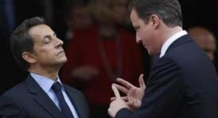 Саркози поссорился с британским премьером