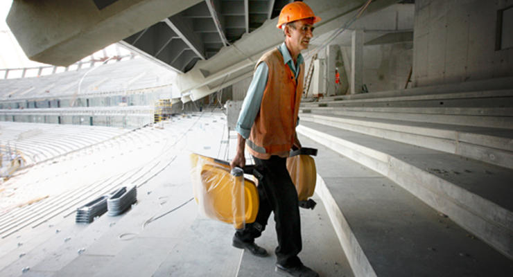 На столичном стадионе «Олимпийский» погиб строитель