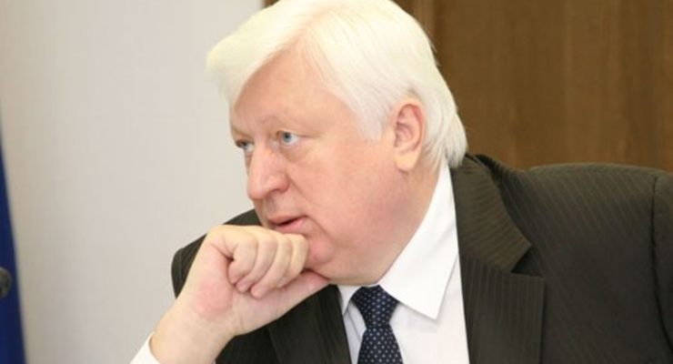 Пшонка выступает за декриминализацию экономических преступлений