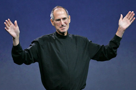 Фанаты Джобса раскупили черные водолазки у немецкой фирмы Von Rosen