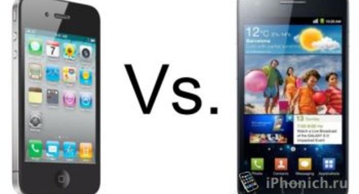 iPhone 4S и Samsung Galaxy S II проверили на прочность