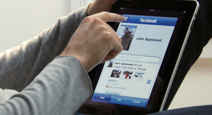 Facebook создал полноценное приложение для iPad