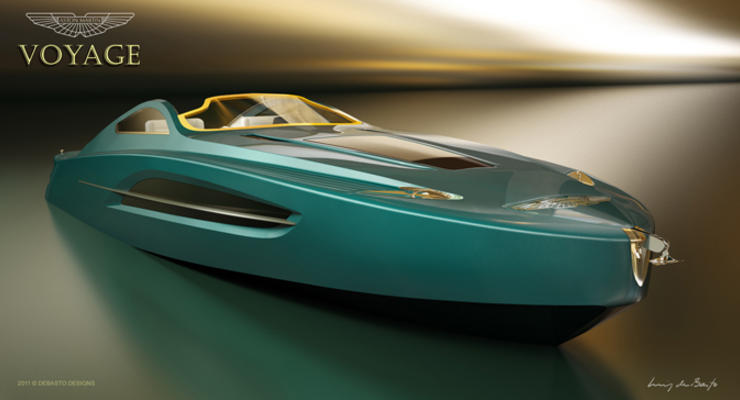 Aston Martin показал концепт яхты
