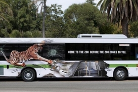 Самая креативная реклама на автобусах