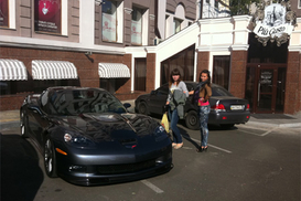 Сын Януковича ездит на автомобиле Corvette