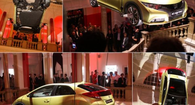 Во Франкфурте показали новую Honda Civic