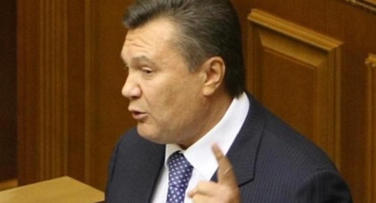 Янукович хочет изменить порядок регистрации имущества в Украине