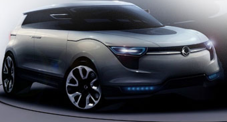 SsangYong представил новый концепт кроссовера