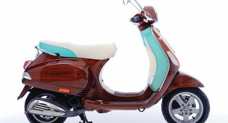 мотороллер VESPA предстал в обновленном виде