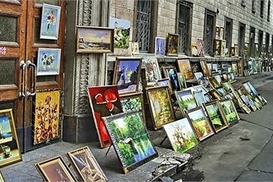 Художников прогонят с Андреевского спуска