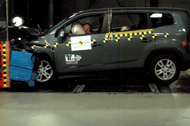 Результаты краш-тестов десяти новых моделей авто