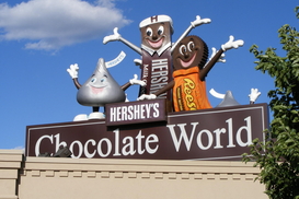 Украинские студенты бастуют на заводе Hershey в США