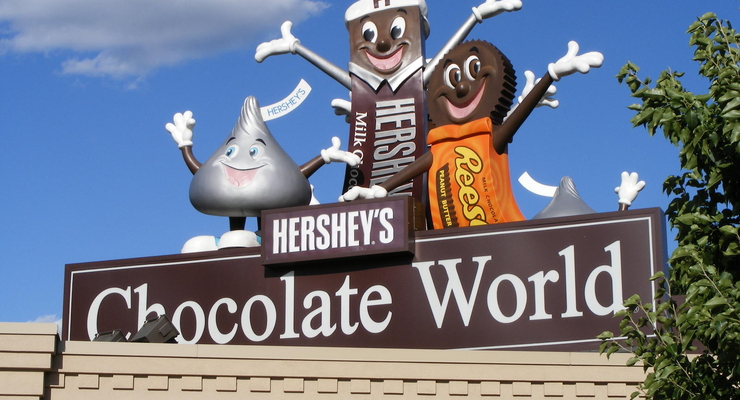 Украинские студенты бастуют на заводе Hershey в США