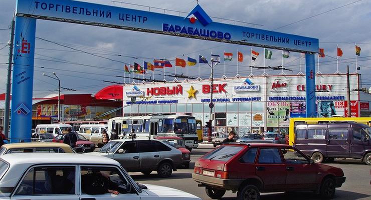 В Харькове горел один из крупнейших рынков в Восточной Европе