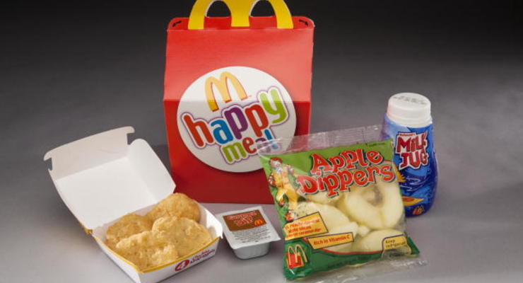 McDonalds меняет состав Happy Meal