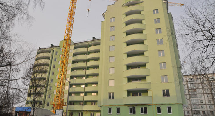 В Украине растут темпы строительства недвижимости