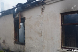 В Ровенской области сгорел дом престарелых