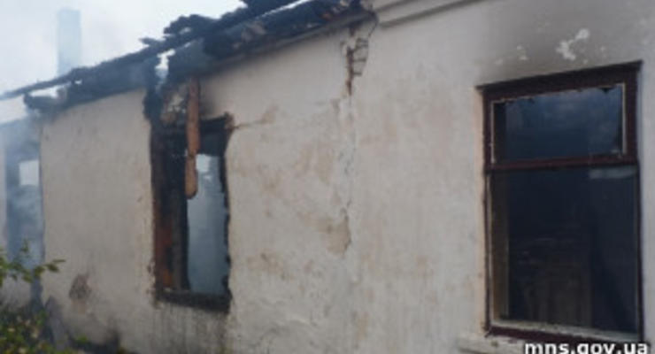 В Ровенской области сгорел дом престарелых