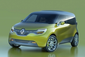Renault показал электрический компактвэн Frendzy