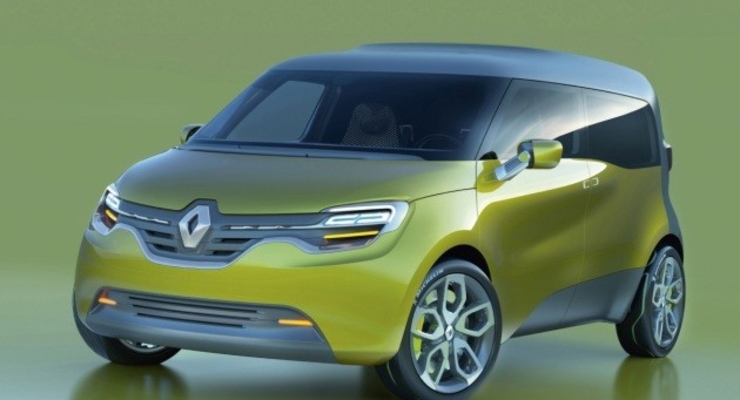 Renault показал электрический компактвэн Frendzy