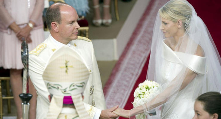 Королевская свадьба: Князь Монако женился на спортсменке