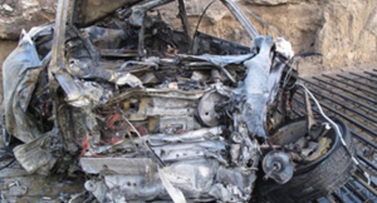 В Киеве сгорел Porsche 911: Трое погибших