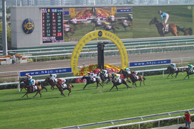 В Китае позволили делать ставки на скачках