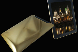 Британцы выпустили золотой iPad за 1,2 млн долларов