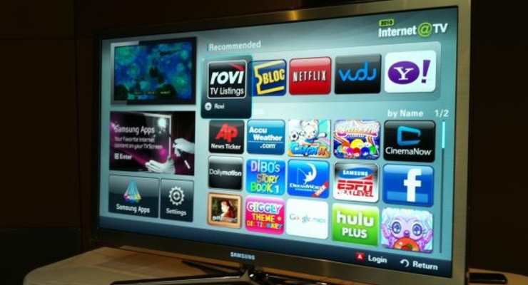 Smart TV: ноутбук на стене