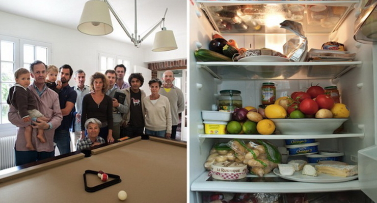 Что в твоем холодильнике: Фотосессия от Стефани де Руж