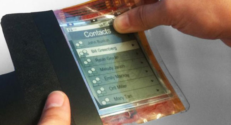 Создан первый в мире гибкий компьютер