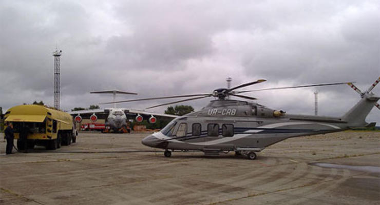 Украинский вертолетный парк обветшал