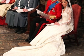 Принц Ульям и Кейт Миддлтон объявлены мужем и женой