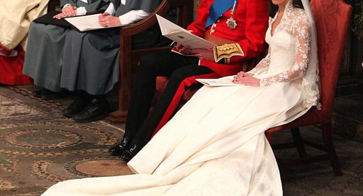 Принц Ульям и Кейт Миддлтон объявлены мужем и женой