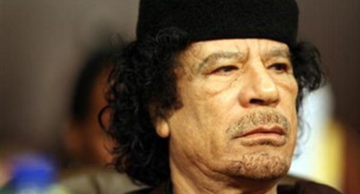 Самолеты НАТО атаковали резиденцию Каддафи