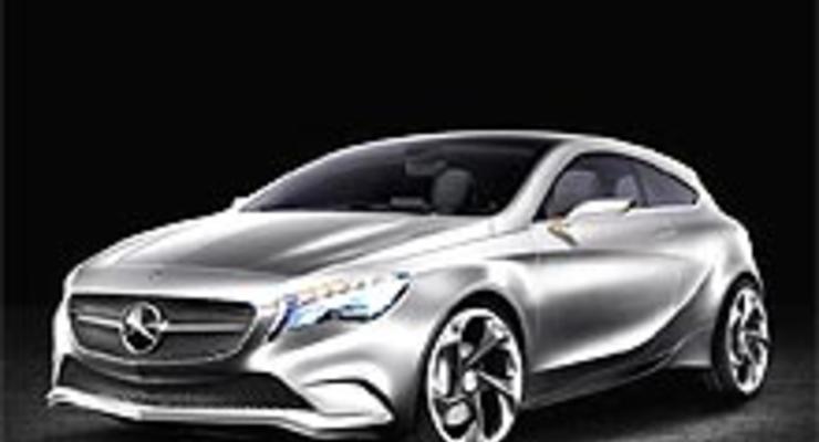 В Шанхае покажут новый концепт Mercedes-Benz A-Class