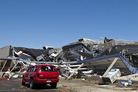 В США пронесся разрушительный торнадо