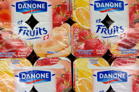 Danone увеличила выручку почти на 20%