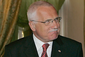 Президент Чехии украл ручку во время официальной встречи