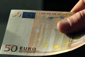 Евро пошел вверх на межбанке