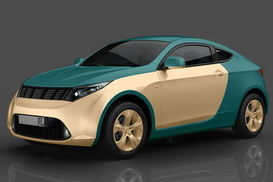 Путин прокатился на Ё-мобиле